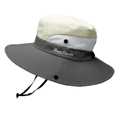 Women's Outdoor Adventure Hat – Custom Name & Logo Sun Hat for Fishing, Hiking, SUP & Travel