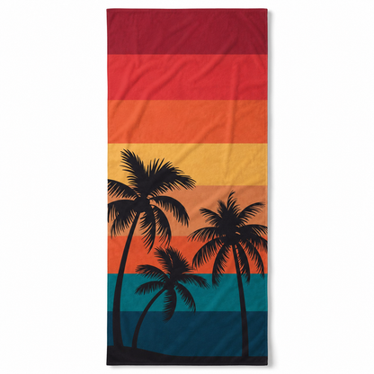 Custom Microfiber Beach Towel – Large Quick Dry Sand Free Travel Towel for Beach, Camping, Swimming, Gym, Sports & Yoga