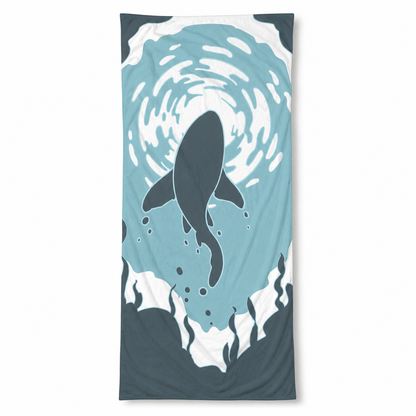 Custom Microfiber Beach Towel – Large Quick Dry Sand Free Travel Towel for Beach, Camping, Swimming, Gym, Sports & Yoga