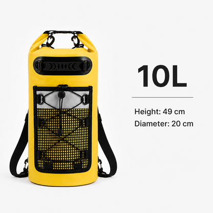 Personalized Waterproof Adventure Dry Bag – Custom Name Roll Top Backpack for Water Sports & Outdoor Travel