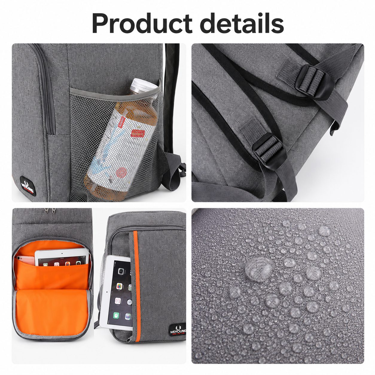 Personalized Insulated Backpack Cooler – Waterproof Portable Picnic Cooler Bag with Custom Logo, Large Capacity for Camping, Hiking & Outdoor Travel