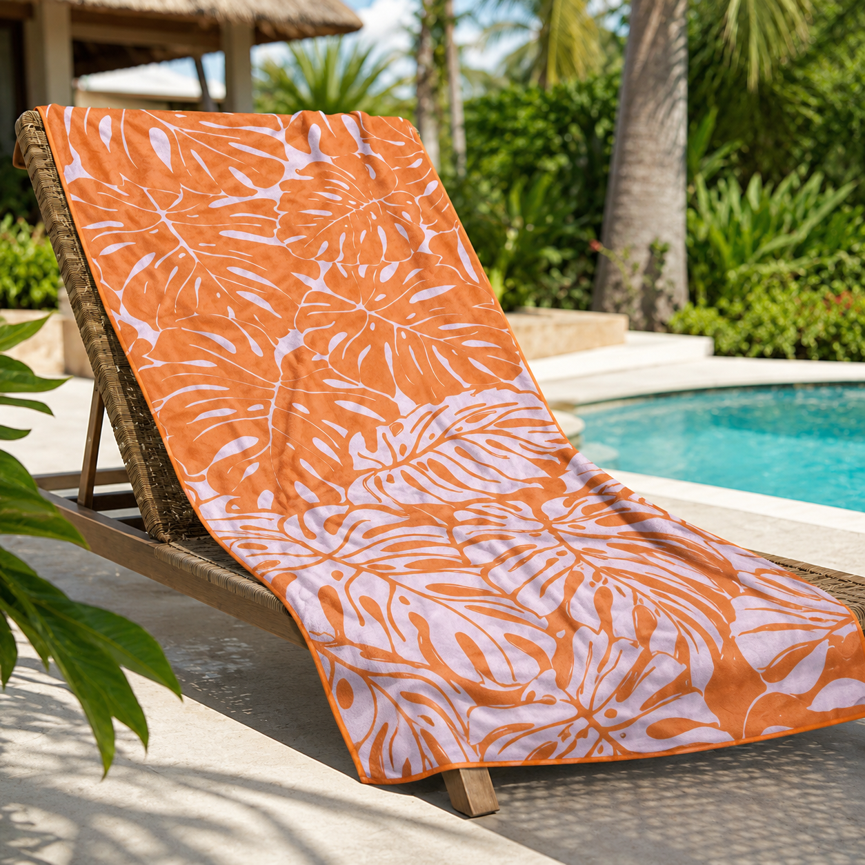 Custom Microfiber Beach Towel – Large Quick Dry Sand Free Travel Towel for Beach, Camping, Swimming, Gym, Sports & Yoga