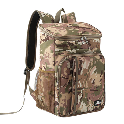 Personalized Insulated Backpack Cooler – Waterproof Portable Picnic Cooler Bag with Custom Logo, Large Capacity for Camping, Hiking & Outdoor Travel