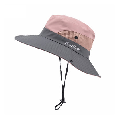 Women's Outdoor Adventure Hat – Custom Name & Logo Sun Hat for Fishing, Hiking, SUP & Travel