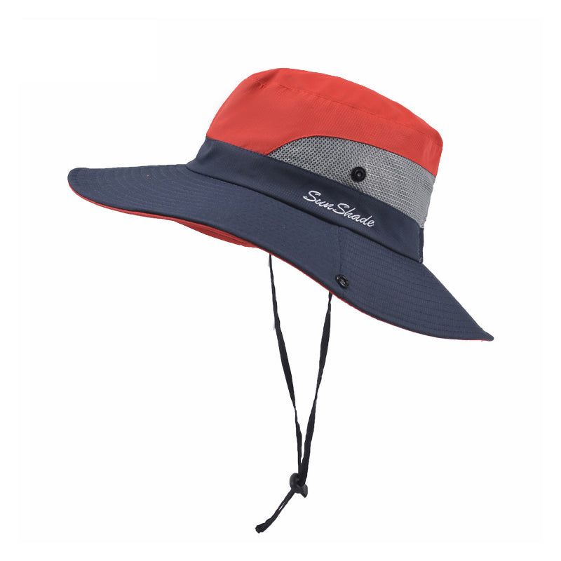Women's Outdoor Adventure Hat – Custom Name & Logo Sun Hat for Fishing, Hiking, SUP & Travel