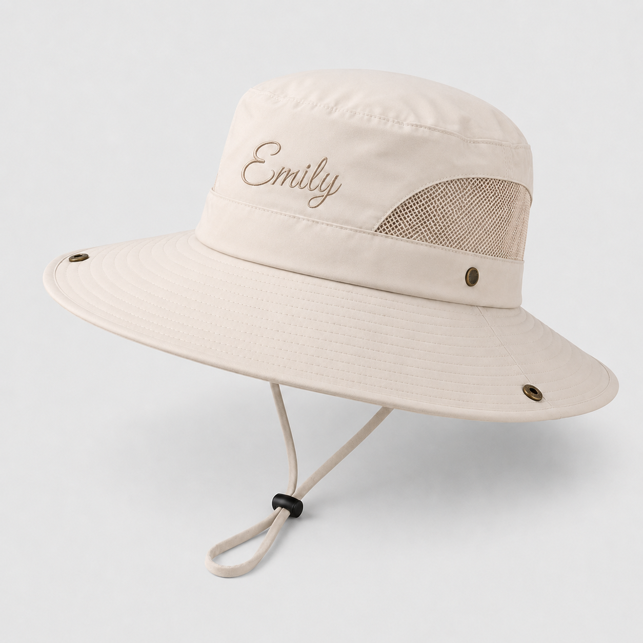 Women's Outdoor Adventure Hat – Custom Name & Logo Sun Hat for Fishing, Hiking, SUP & Travel