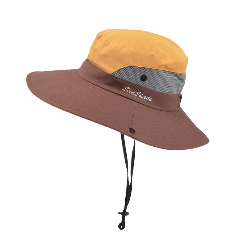 Women's Outdoor Adventure Hat – Custom Name & Logo Sun Hat for Fishing, Hiking, SUP & Travel