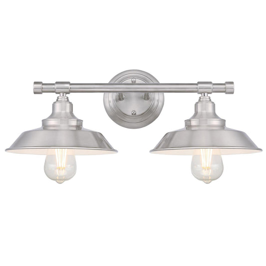 Iron Hill 2 Light 8" Tall Wall Sconce